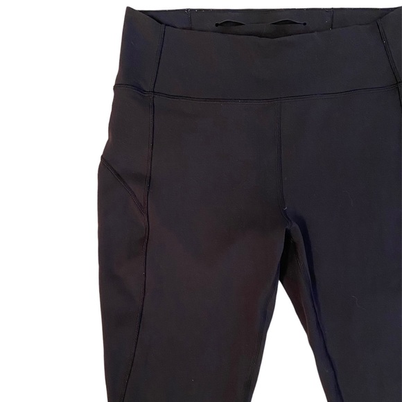 Lululemon Anew Crop (21") in Black Size 8 - Picture 5 of 8